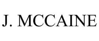 J. MCCAINE