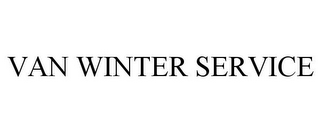 VAN WINTER SERVICE