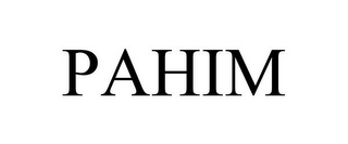 PAHIM