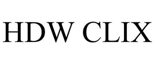 HDW CLIX