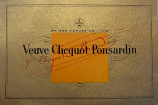 VCP VEUVE CLICQUOT PONSARDIN MAISON FONDEE EN 1772