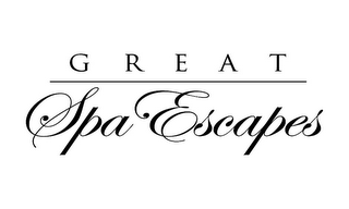 GREAT SPA ESCAPES