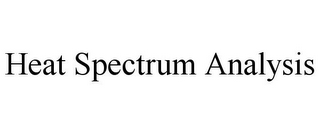 HEAT SPECTRUM ANALYSIS