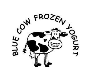 BLUE COW FROZEN YOGURT