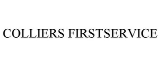 COLLIERS FIRSTSERVICE