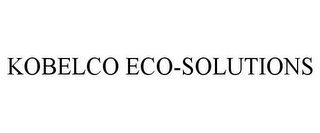 KOBELCO ECO-SOLUTIONS