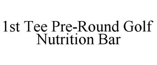 1ST TEE PRE-ROUND GOLF NUTRITION BAR