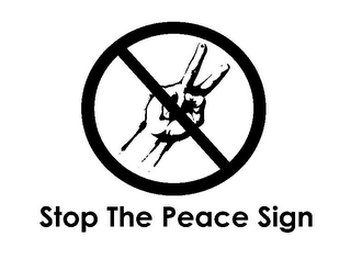 STOP THE PEACE SIGN