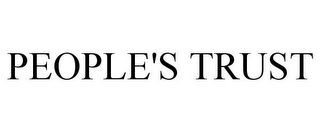 PEOPLE'S TRUST