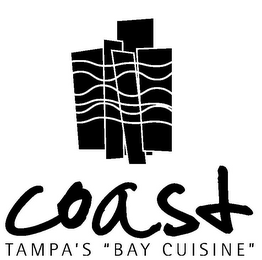 COAST TAMPA'S "BAY CUISINE"