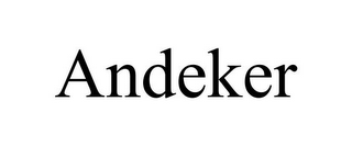 ANDEKER