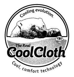 THE REAL COOLCLOTH COOLING EVOLUTION. COOL, COMFORT TECHNOLOGY 32 DEGREES