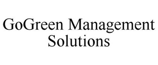 GOGREEN MANAGEMENT SOLUTIONS