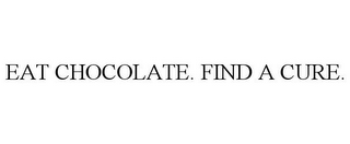 EAT CHOCOLATE. FIND A CURE.