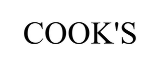 COOK'S