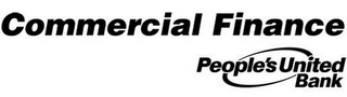 COMMERCIAL FINANCE PEOPLE'S UNITED BANK