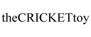 THECRICKETTOY