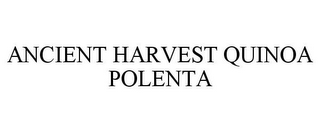 ANCIENT HARVEST QUINOA POLENTA