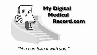 MY DIGITAL MEDICAL RECORD.COM "YOU CAN TAKE IT WITH YOU."