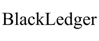 BLACKLEDGER
