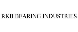 RKB BEARING INDUSTRIES