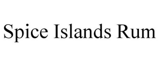 SPICE ISLANDS RUM