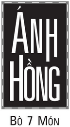 ÁNH HONG BÒ 7 MÓN