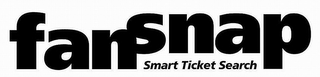 FANSNAP SMART TICKET SEARCH