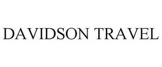 DAVIDSON TRAVEL