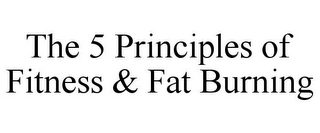 THE 5 PRINCIPLES OF FITNESS & FAT BURNING