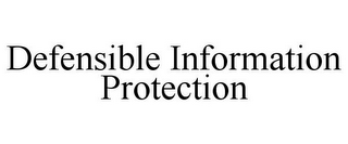 DEFENSIBLE INFORMATION PROTECTION