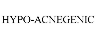 HYPO-ACNEGENIC