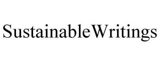 SUSTAINABLEWRITINGS