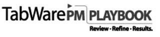 TABWAREPM PLAYBOOK REVIEW · REFINE · RESULTS.