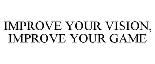 IMPROVE YOUR VISION, IMPROVE YOUR GAME