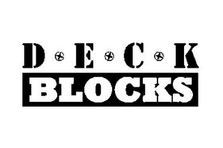 D E C K BLOCKS