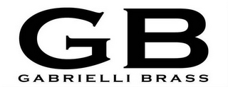 G B GABRIELLI BRASS