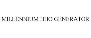 MILLENNIUM HHO GENERATOR