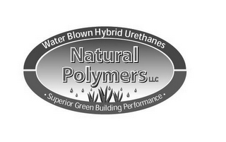 WATER BLOWN HYBRID URETHANES NATURAL POLYMERS LLC · SUPERIOR GREEN BUILDING PERFORMANCE ·