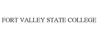 FORT VALLEY STATE COLLEGE