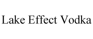 LAKE EFFECT VODKA