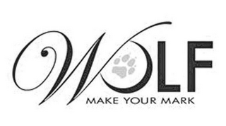 WOLF MAKE YOUR MARK