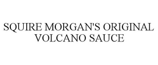 SQUIRE MORGAN'S ORIGINAL VOLCANO SAUCE