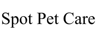 SPOT PET CARE