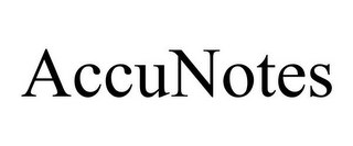 ACCUNOTES