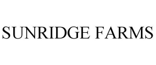 SUNRIDGE FARMS