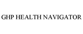 GHP HEALTH NAVIGATOR