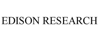 EDISON RESEARCH