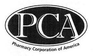 PCA PHARMACY CORPORATION OF AMERICA