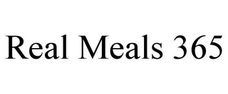 REAL MEALS 365